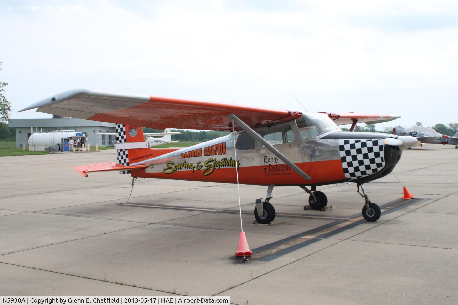 N5930A, 1956 Cessna 172 C/N 28530, Wild paint job