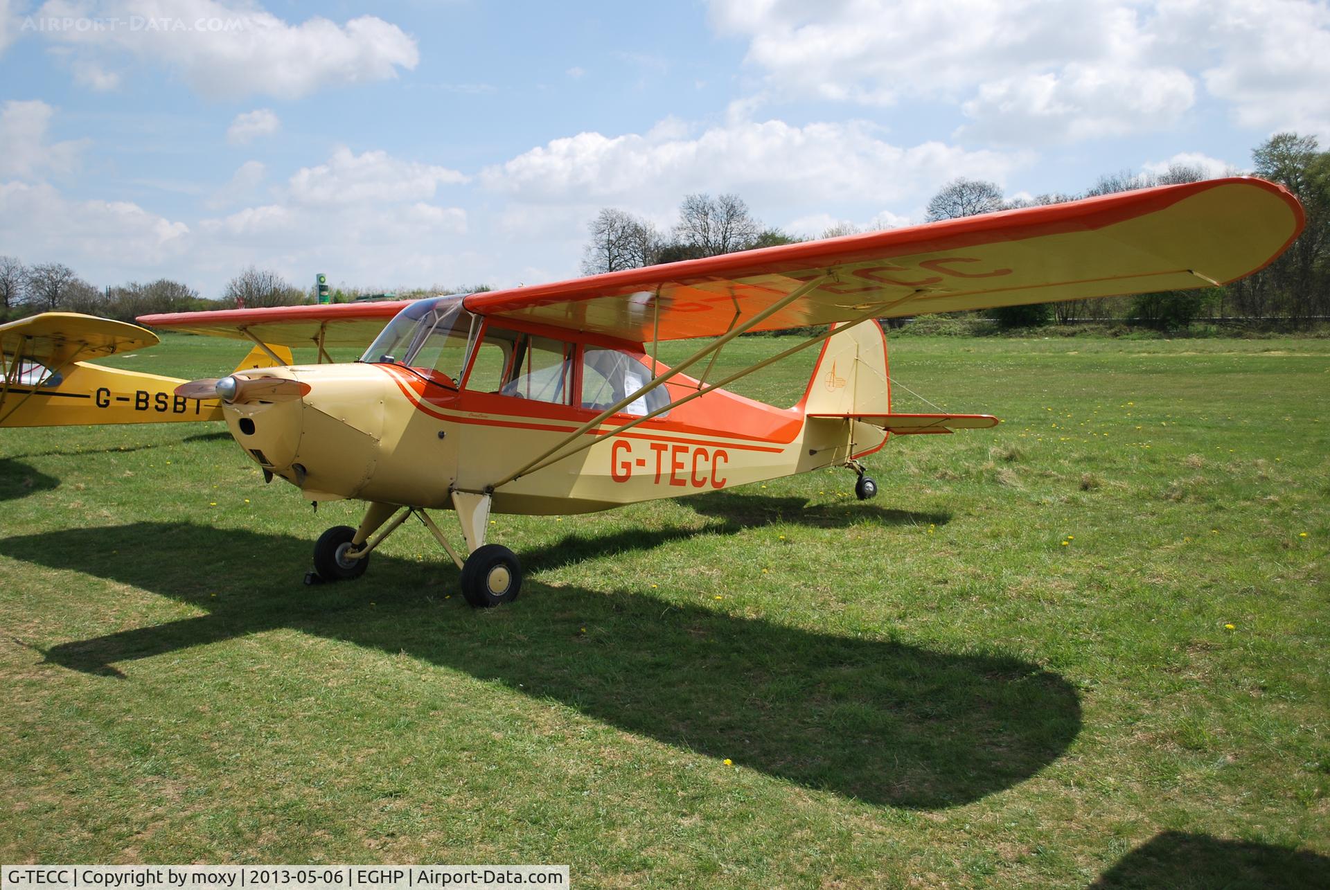 G-TECC, 1946 Aeronca 7AC Champion C/N 7AC-5269, Aeronca 7AC at Popham. Ex N1704E