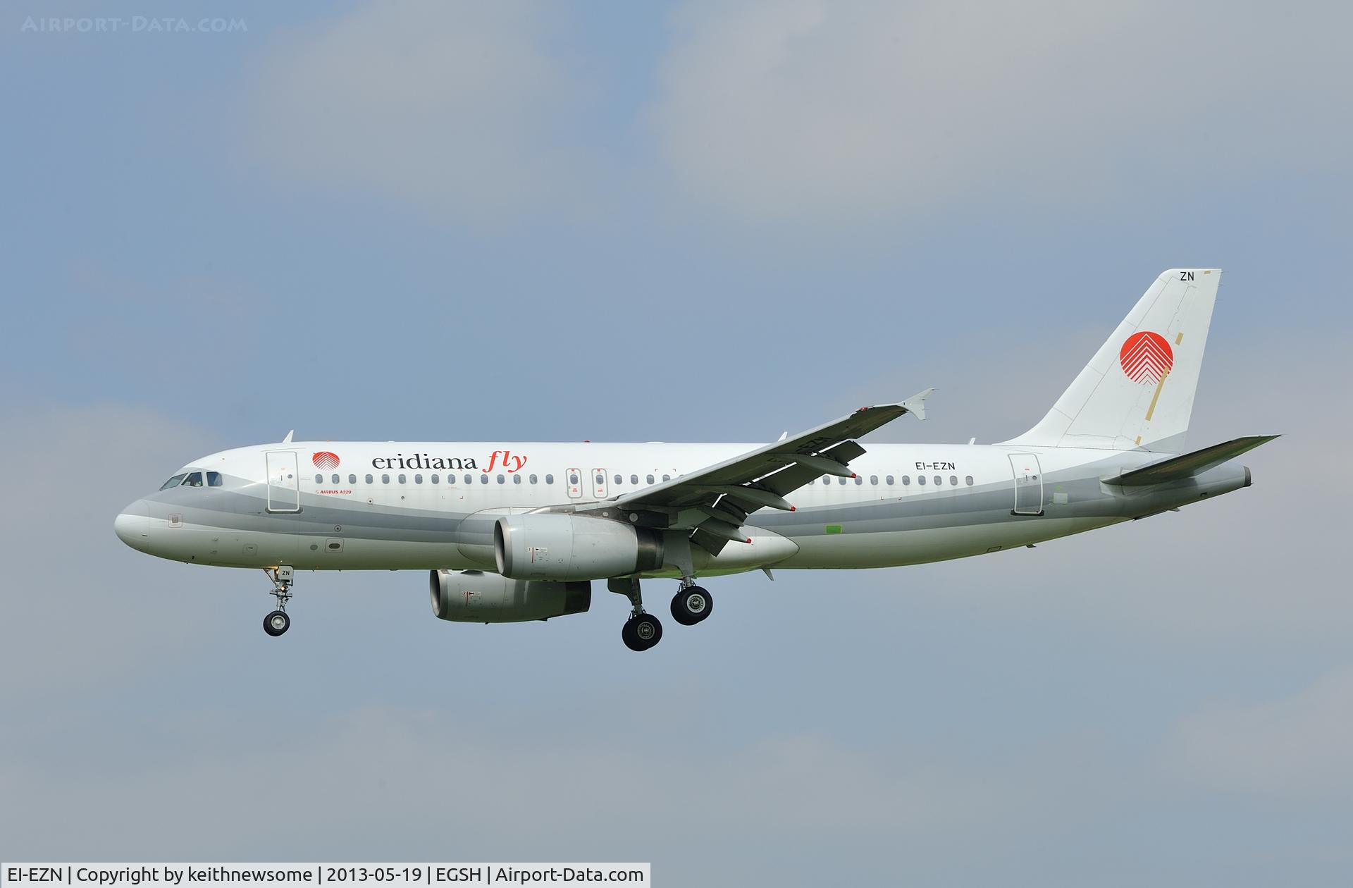 EI-EZN, 2002 Airbus A320-232 C/N 1715, Arriving for spray ?