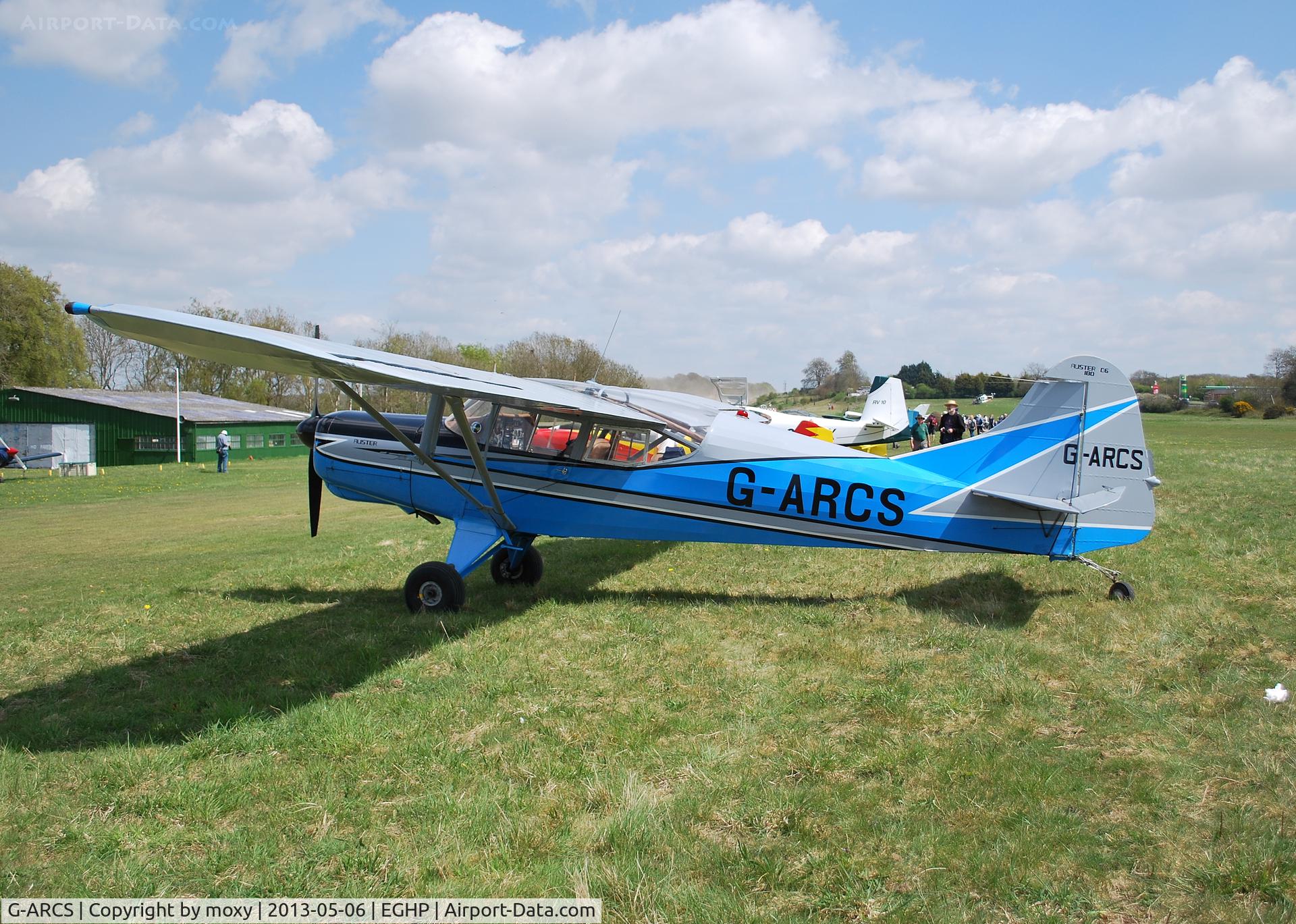G-ARCS, 1960 Auster D6-180 C/N 3703, Auster D6-180 at Popham
