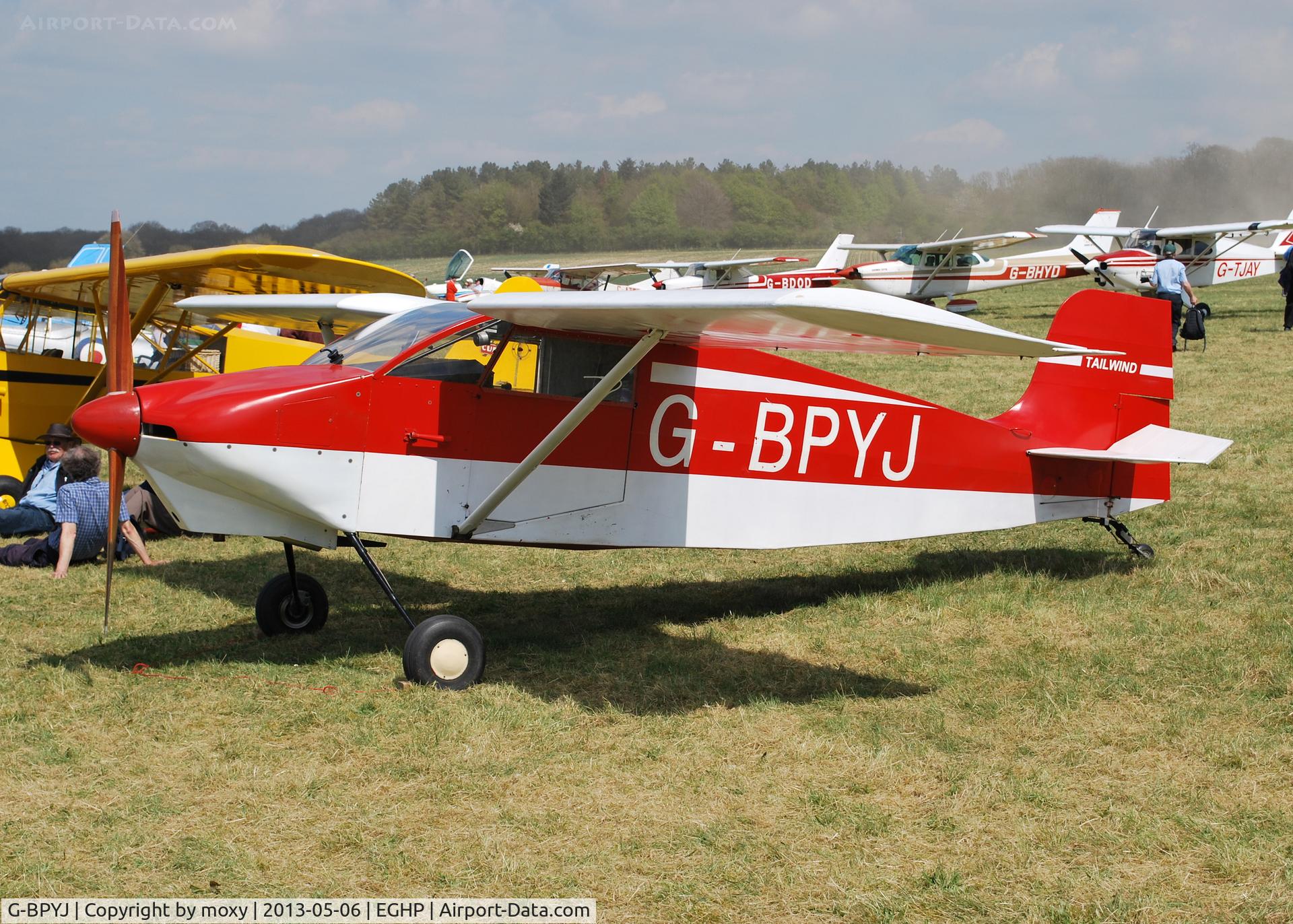 G-BPYJ, 1990 Wittman W-8 Tailwind C/N PFA 031-11028, W-8 Tailwind at Popham