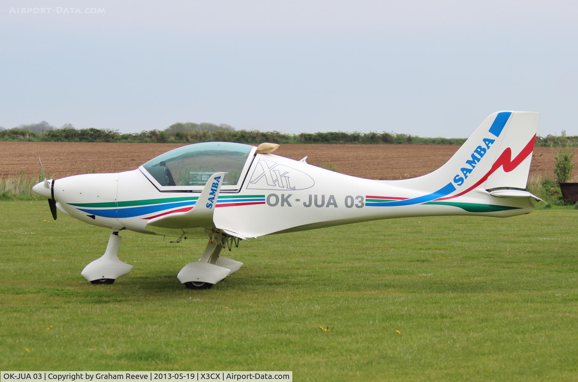 OK-JUA 03, Urban Air UFM-10 Samba C/N Not found OK-JUA 03, Parked at Northrepps.