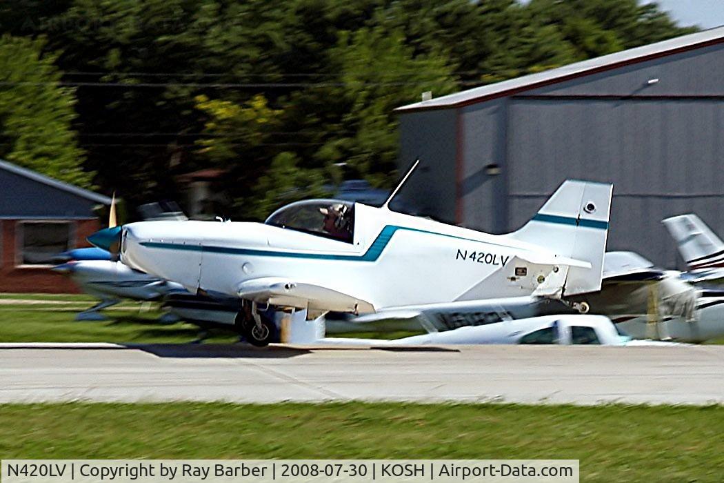 N420LV, Rand Robinson KR-2 C/N 5195, N420LV   Rand-Robinson KR-2 [5195] Oshkosh-Wittman Regional~N 30/07/2008