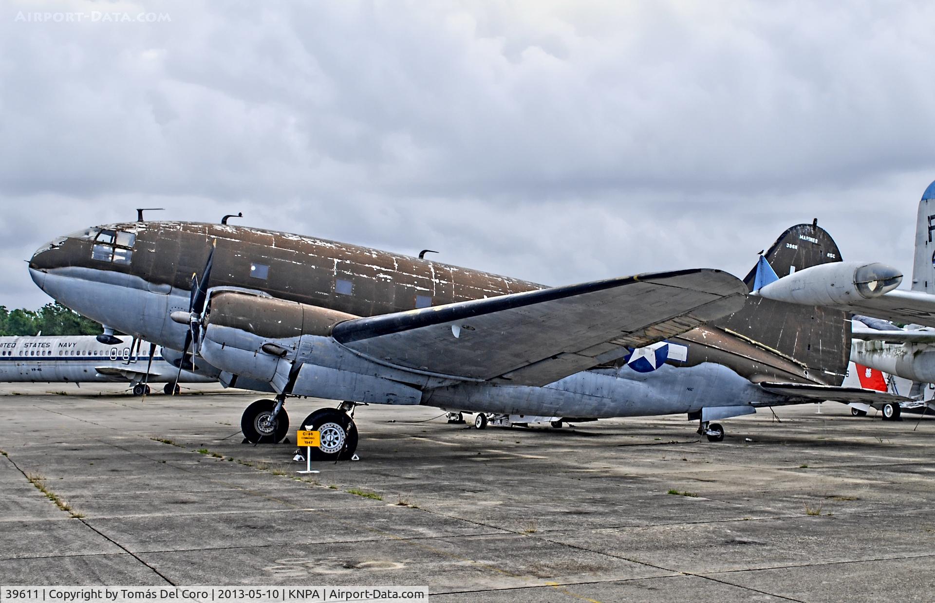 39611, Curtiss C-46A Commando C/N 118/CK95, 1944 Curtiss R5C-1 Commando BuNo 39611 (C-46A) (National Naval Aviation Museum)

National Naval Aviation Museum
PDumas - TDelCoro
May 10, 2013