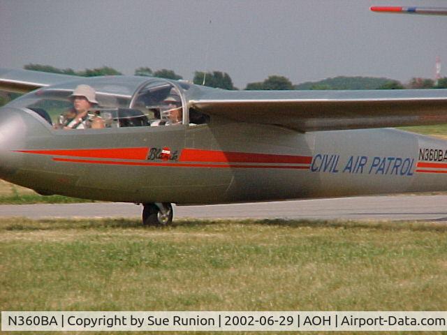 N360BA, 1999 Let L-23 SUPER BLANIK C/N 998701, OHWG Glider Encampment 2002