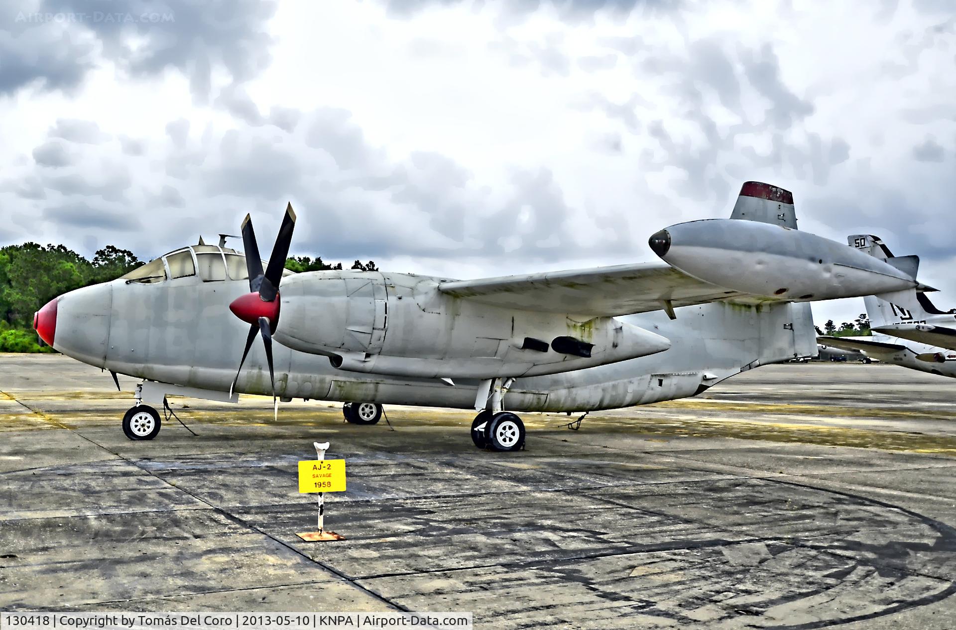 130418, North American AJ-2 Savage C/N 184-14, 1953 North American AJ-2 Savage BuNo 130418 (National Naval Aviation Museum)

National Naval Aviation Museum
TDelCoro
May 10, 2013