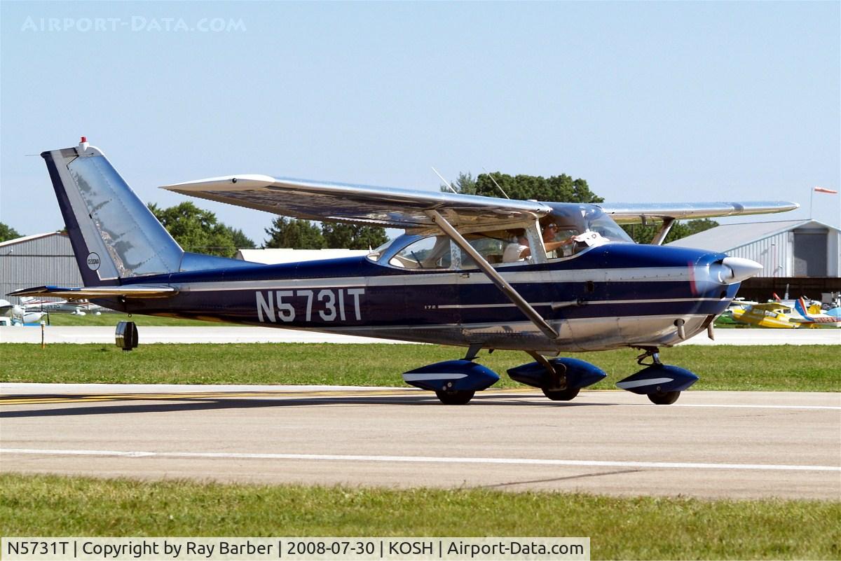 N5731T, 1964 Cessna 172E C/N 17251631, Cessna 172E Skyhawk [172-51631] Oshkosh-Wittman Regional~N 30/07/2008