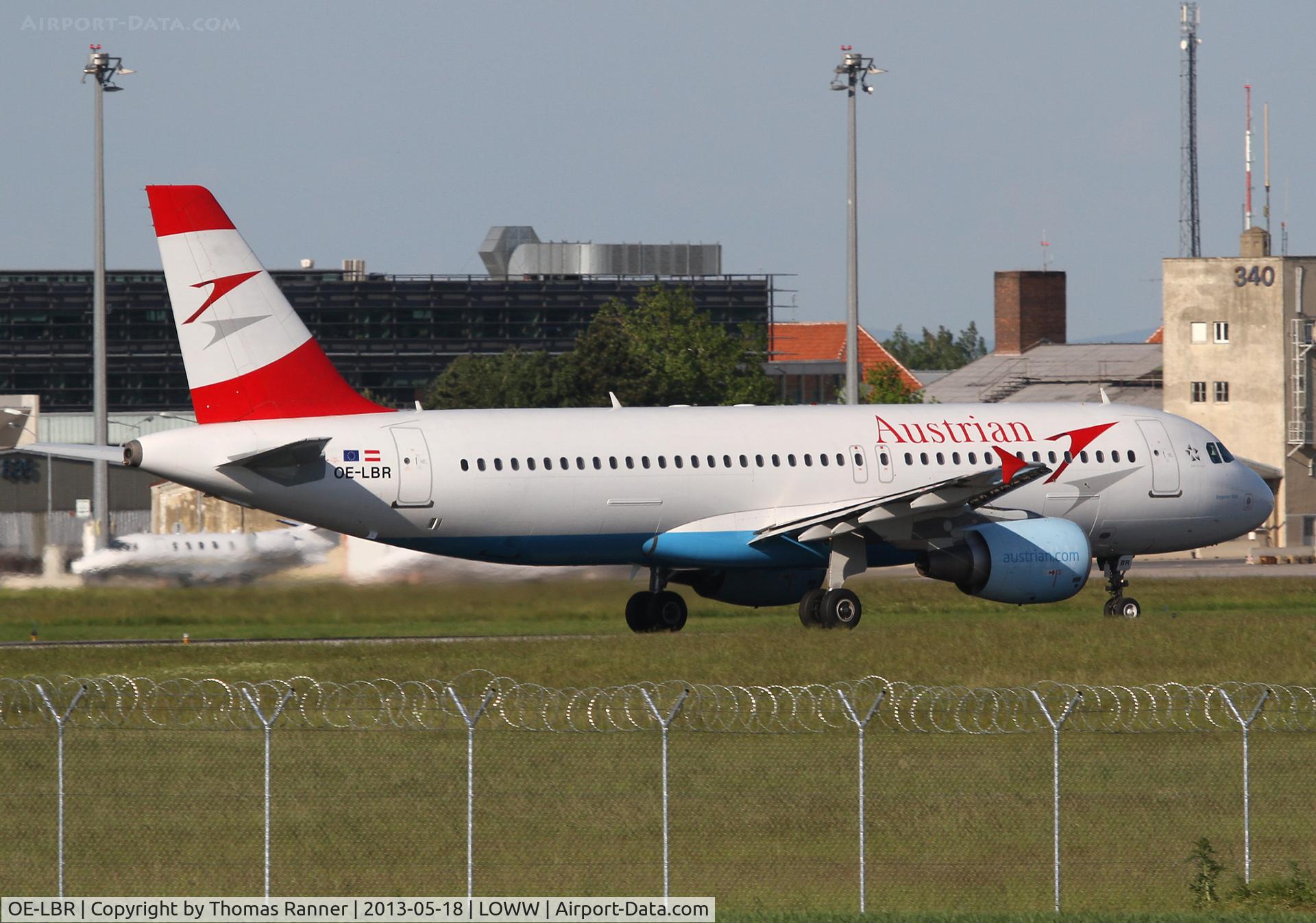 OE-LBR, 2000 Airbus A320-214 C/N 1150, Austrian Airbus A320