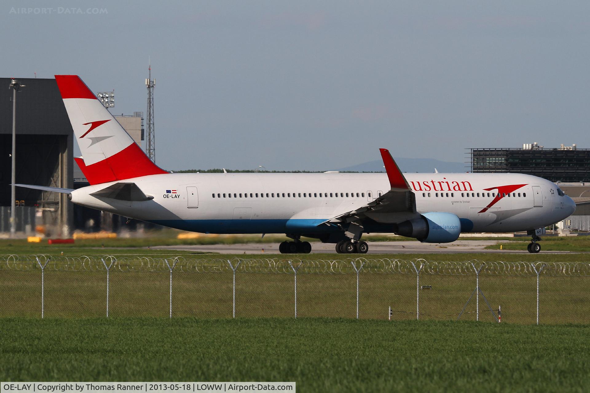 OE-LAY, 1998 Boeing 767-3Z9/ER C/N 29867, Austrian Boeing 767