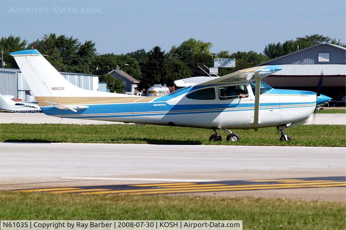 N6103S, 1980 Cessna R182 Skylane RG C/N R18201611, Cessna R.182 Skylane RG II [R182-01611] Oshkosh-Wittman Regional~N 30/07/2008