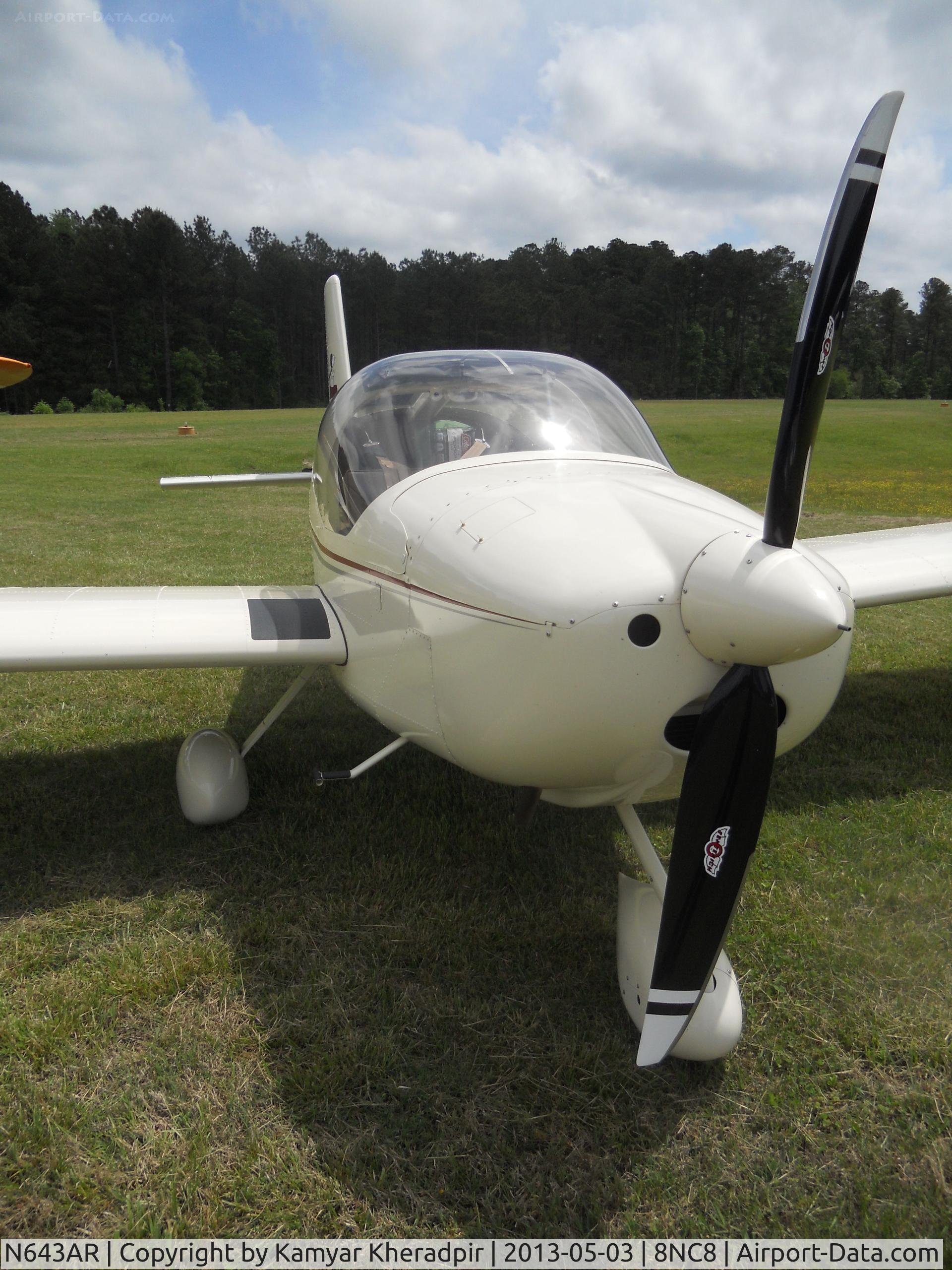 N643AR, Vans RV-12 C/N 120364, 8NC8 Durham NC