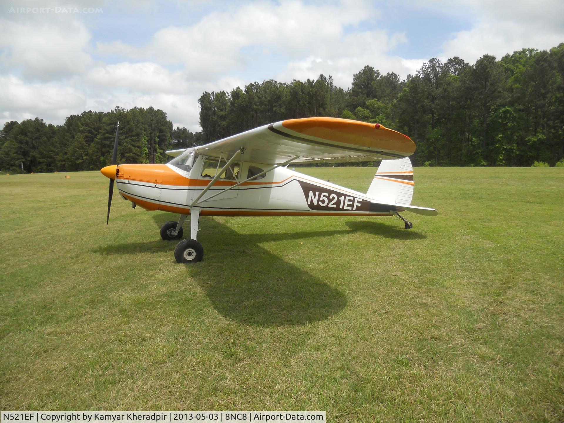 N521EF, 1947 Cessna 140 C/N 12257, 8NC8