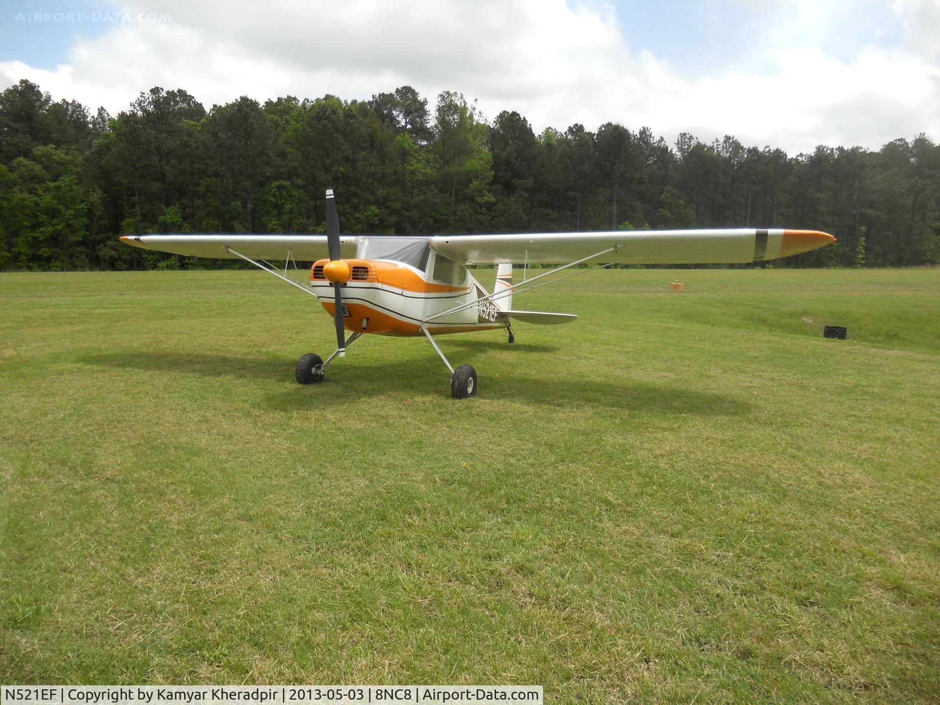 N521EF, 1947 Cessna 140 C/N 12257, 8NC8