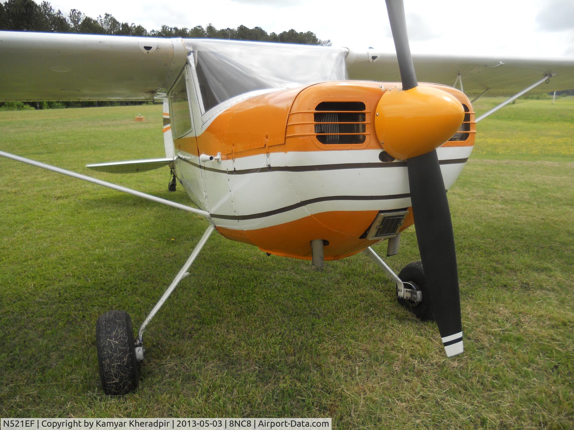 N521EF, 1947 Cessna 140 C/N 12257, 8NC8