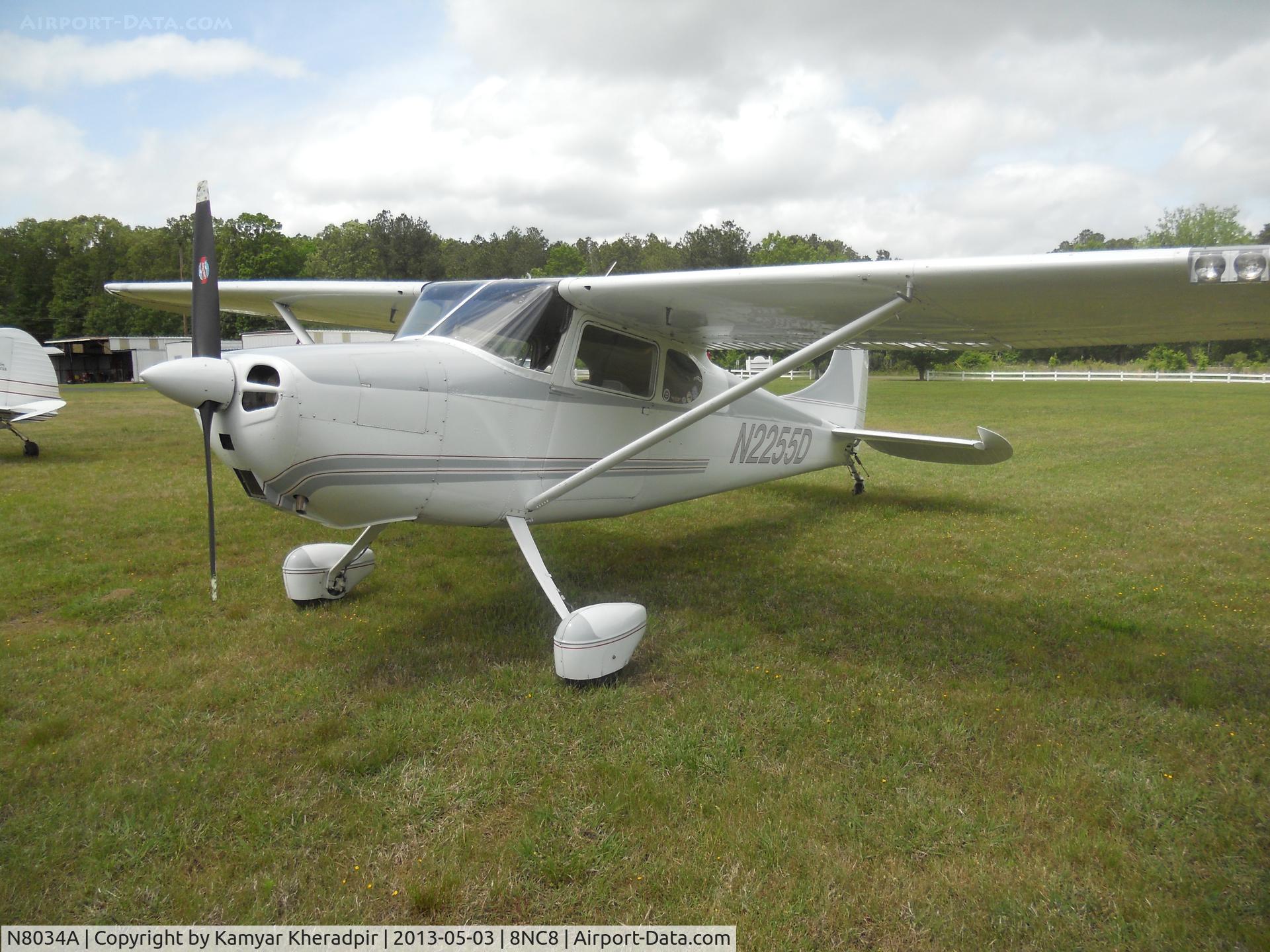 N8034A, 1952 Cessna 170B C/N 20886, 8NC8