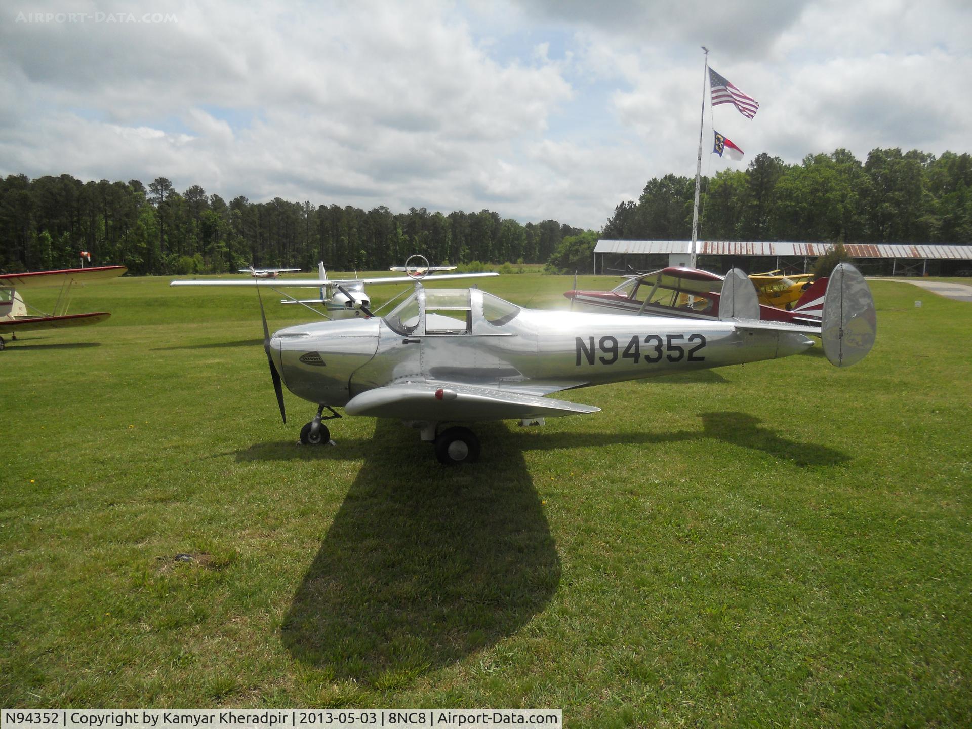 N94352, 1946 Erco 415C Ercoupe C/N 1575, 8NC8