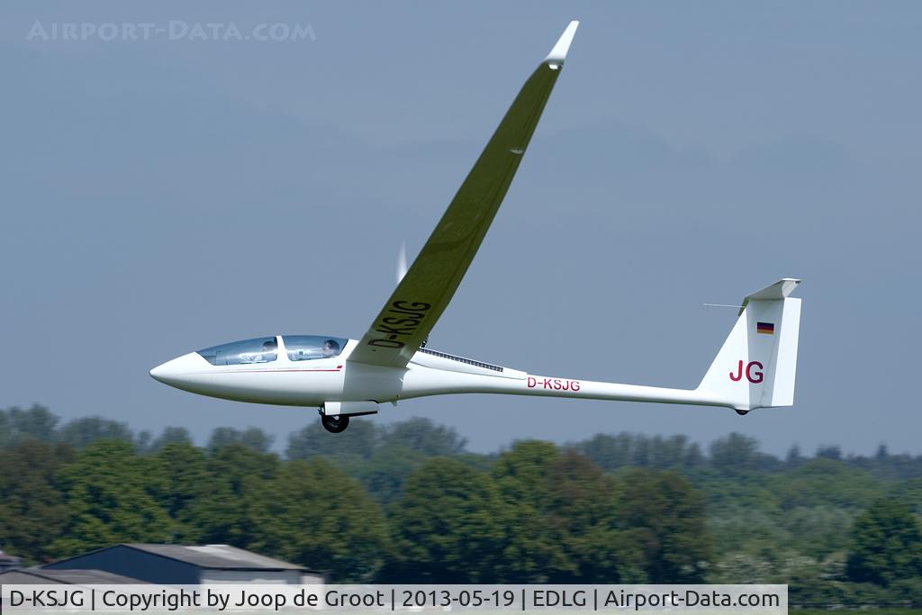 D-KSJG, Schleicher ASH-25 C/N 25242, Asperden air show 2013