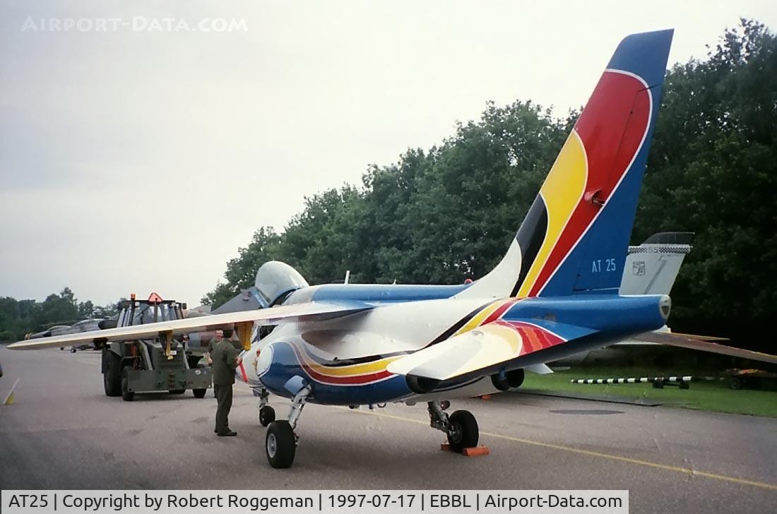 AT25, Dassault-Dornier Alpha Jet 1B C/N B25/1110, DEMO.OCU 10 YEARS.