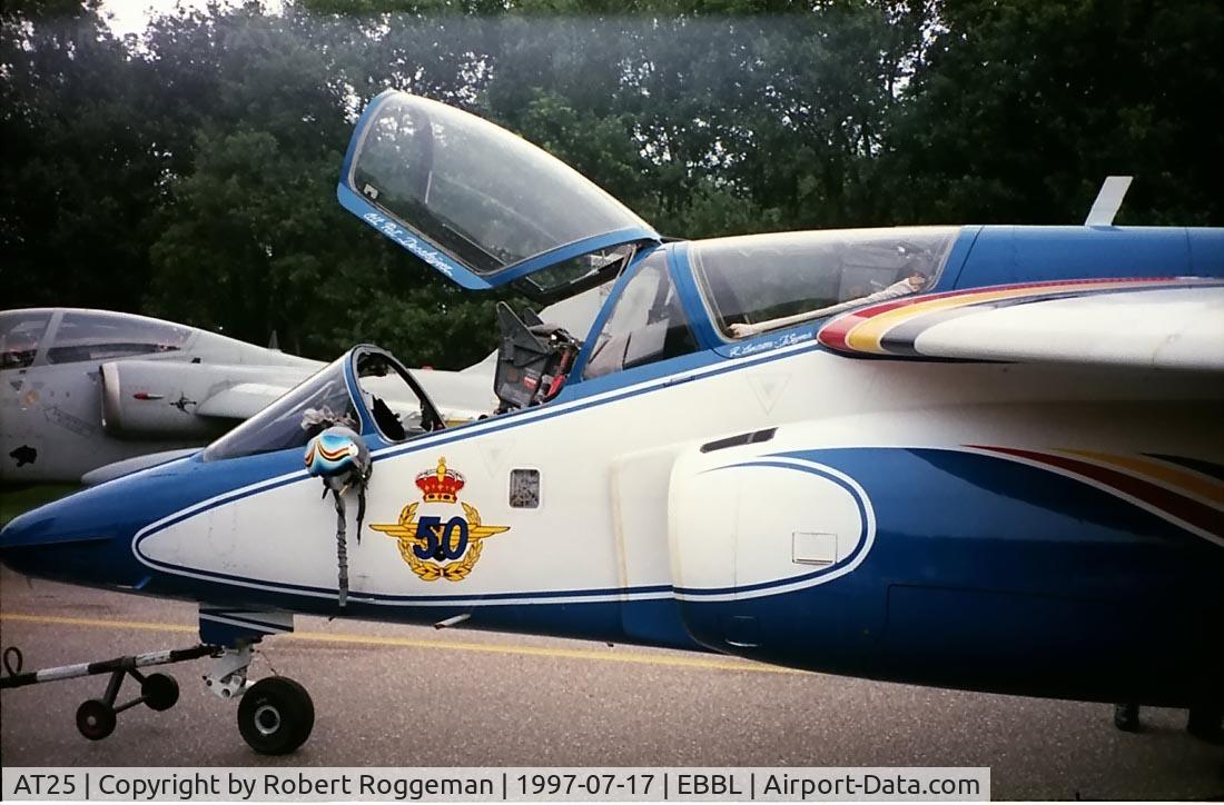 AT25, Dassault-Dornier Alpha Jet 1B C/N B25/1110, DEMO.OCU 10 YEARS.