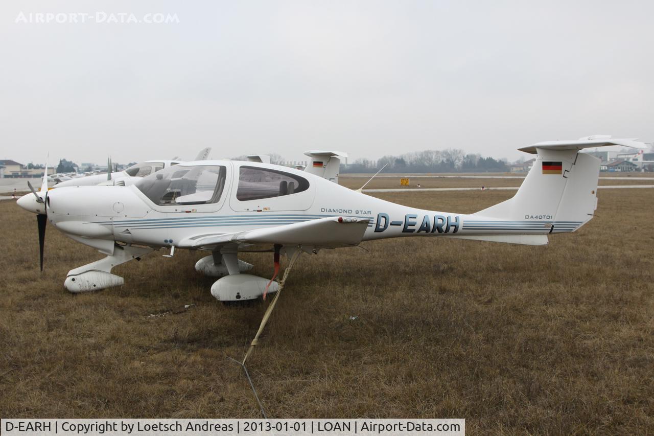 D-EARH, Diamond DA-40TDI Diamond Star C/N D4.130, Parked at LOAN