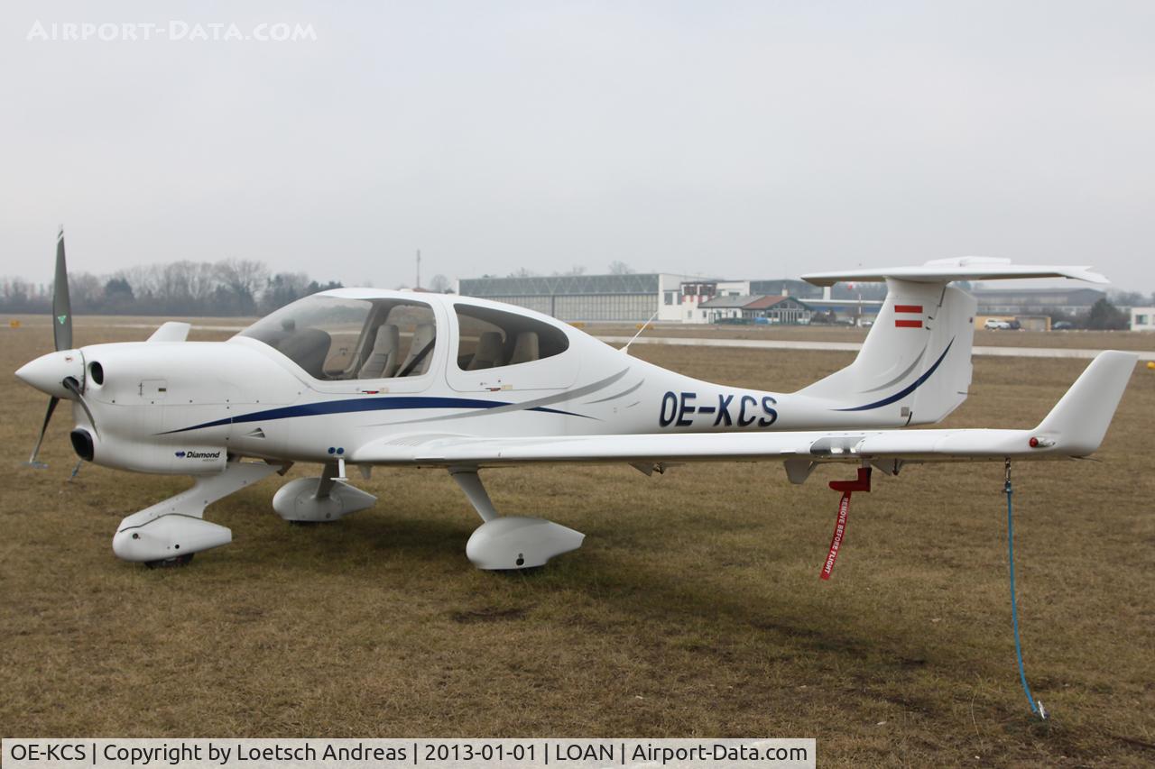 OE-KCS, Diamond DA-40NG Diamond Star C/N 40.N025, DA40 parking