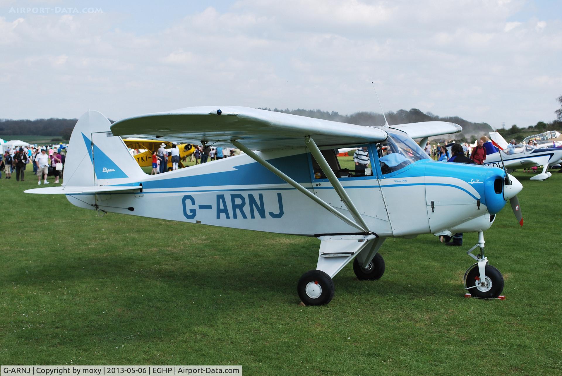 G-ARNJ, 1961 Piper PA-22-108 Colt Colt C/N 22-8587, Piper PA-22-108 Colt at Popham