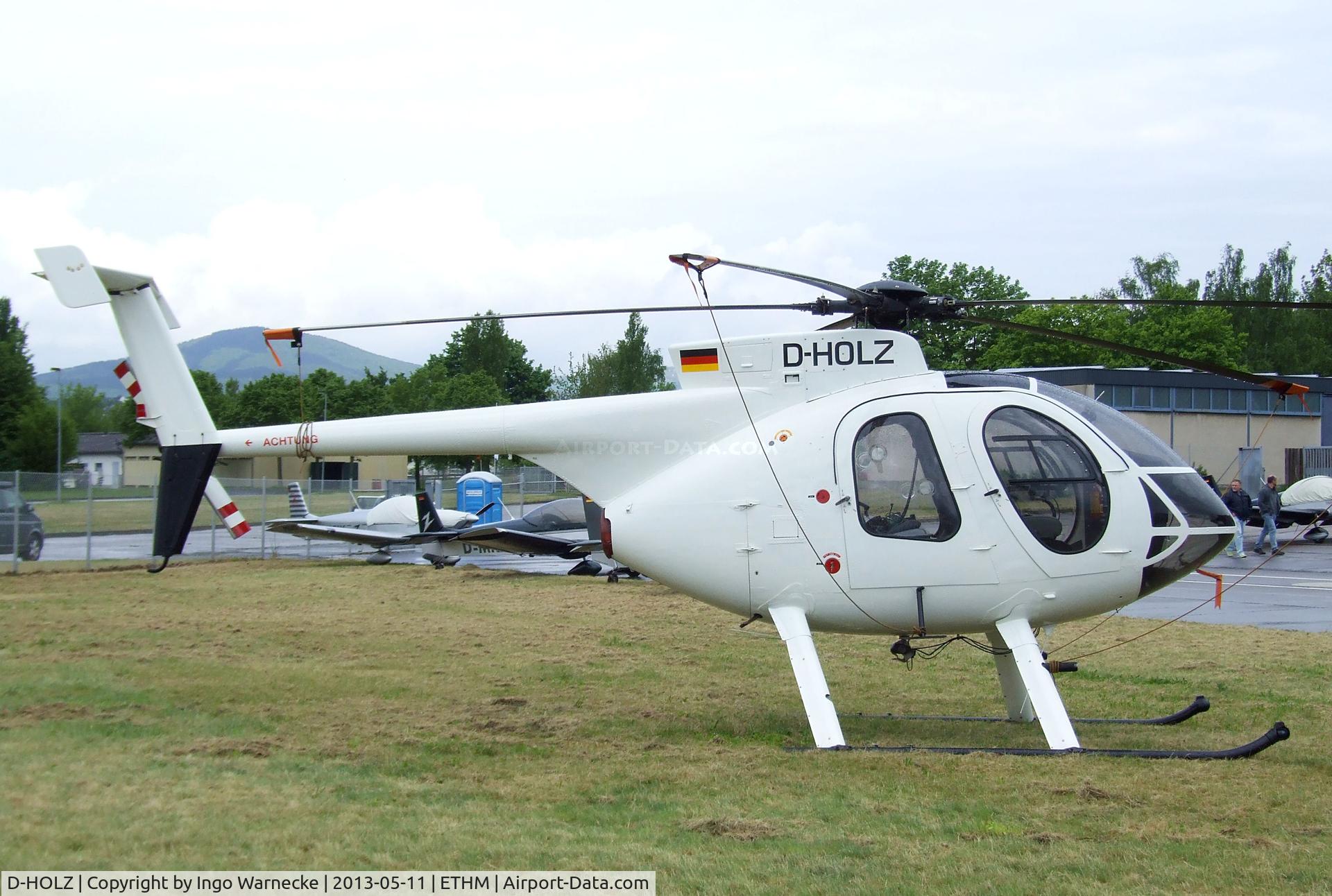 D-HOLZ, 1985 Hughes 369E C/N 0146E, Hughes 369E during an open day at former German Army Aviation base, now civilian Mendig airfield