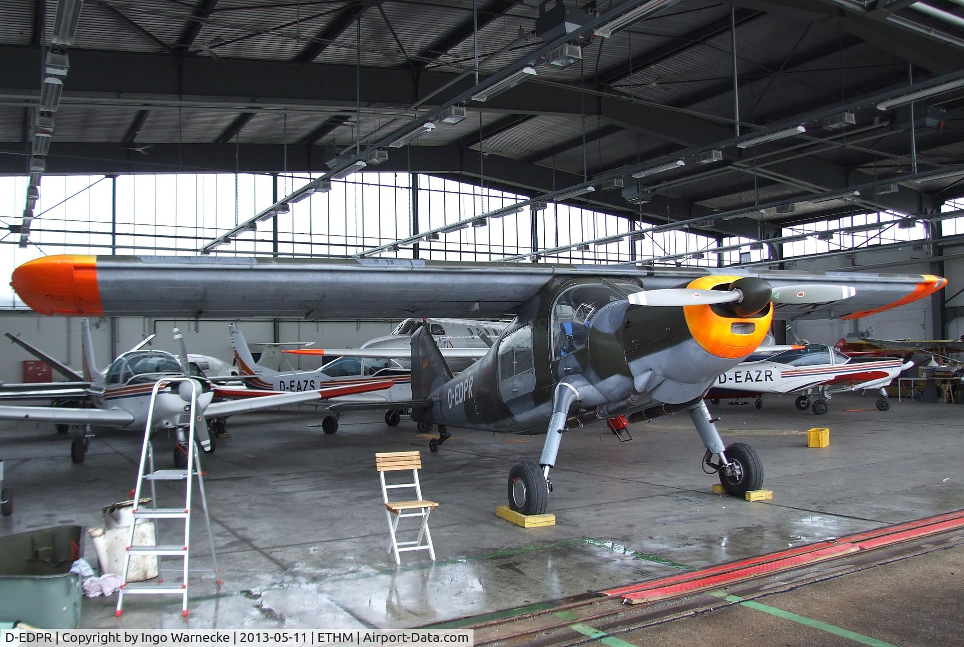D-EDPR, Dornier Do-27B-3 C/N 398, Dornier Do 27B-3 during an open day at the Fliegendes Museum Mendig (Flying Museum) at former German Army Aviation base, now civilian Mendig airfield