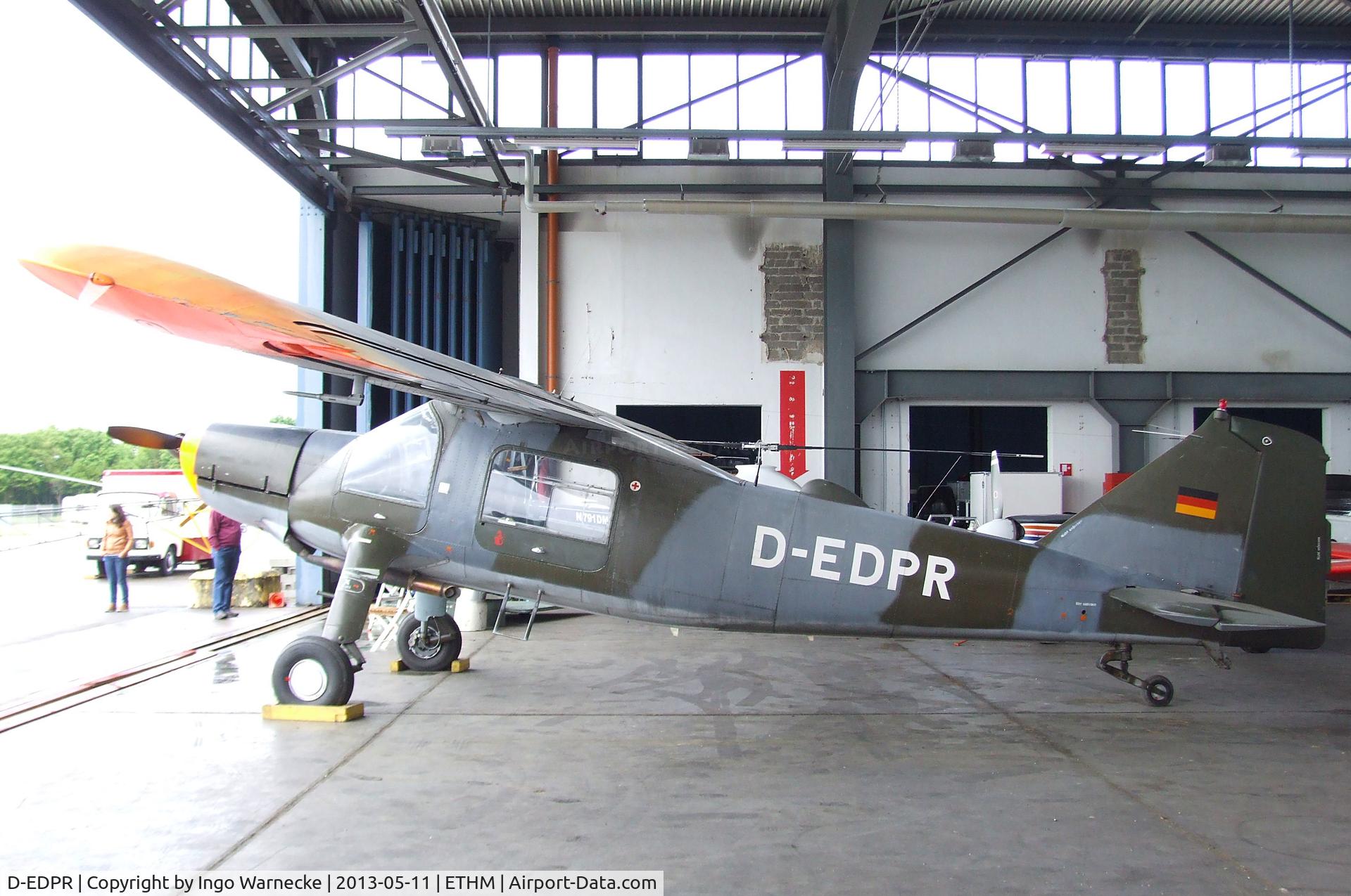 D-EDPR, Dornier Do-27B-3 C/N 398, Dornier Do 27B-3 during an open day at the Fliegendes Museum Mendig (Flying Museum) at former German Army Aviation base, now civilian Mendig airfield