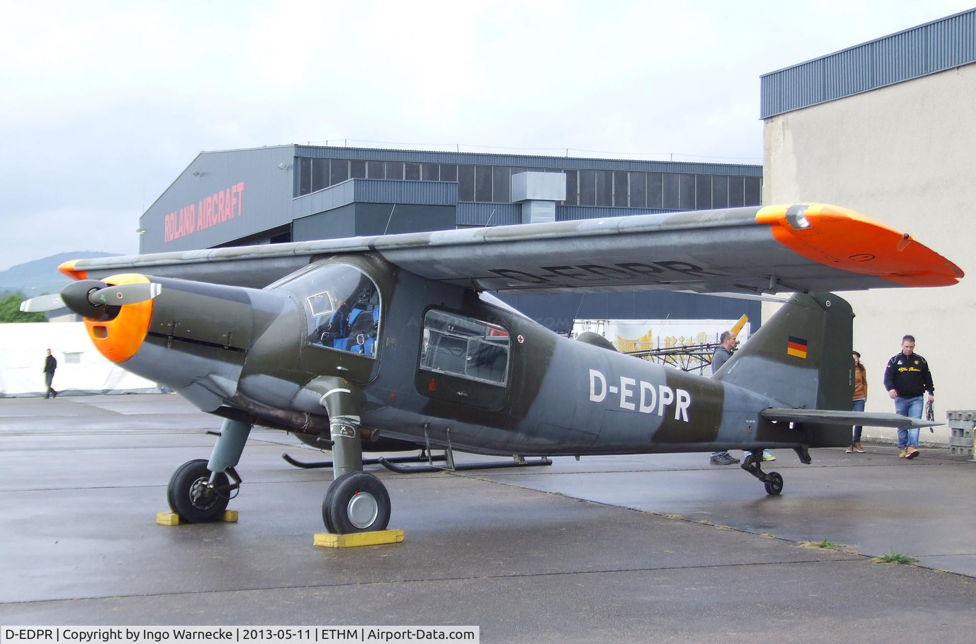 D-EDPR, Dornier Do-27B-3 C/N 398, Dornier Do 27B-3 during an open day at the Fliegendes Museum Mendig (Flying Museum) at former German Army Aviation base, now civilian Mendig airfield