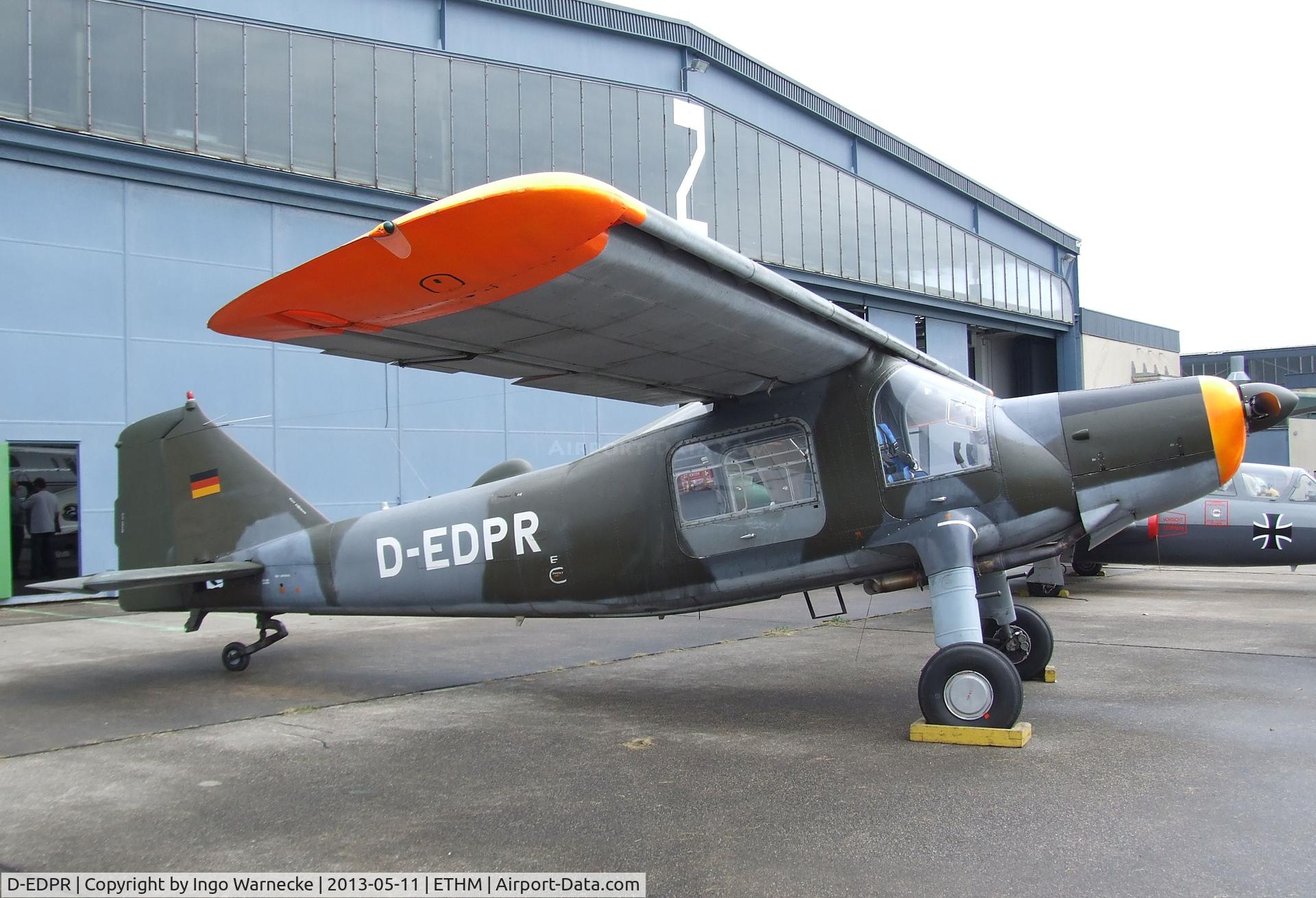 D-EDPR, Dornier Do-27B-3 C/N 398, Dornier Do 27B-3 during an open day at the Fliegendes Museum Mendig (Flying Museum) at former German Army Aviation base, now civilian Mendig airfield