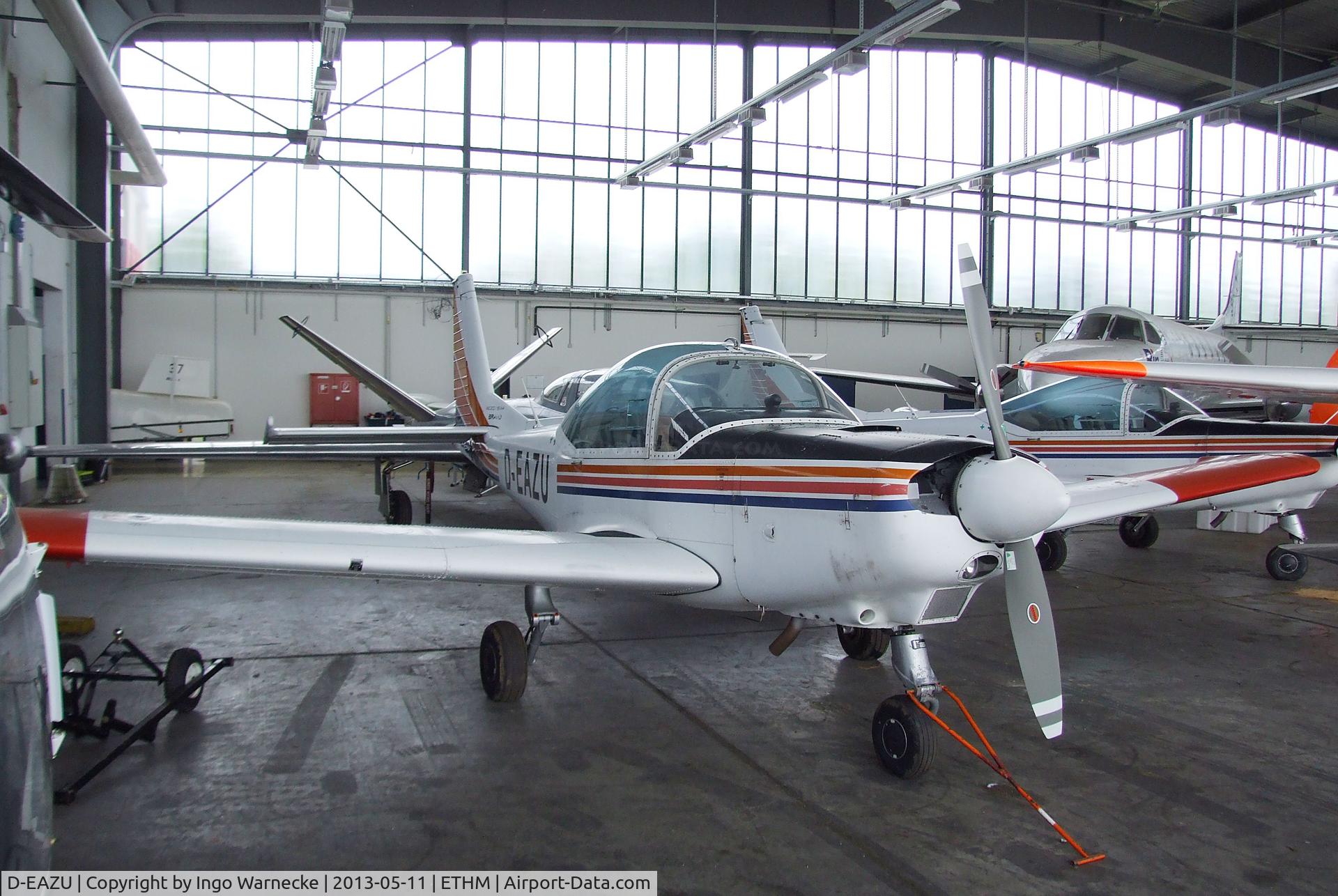 D-EAZU, 1987 FFA AS-202/18A-4 Bravo C/N 225, FFA AS-202/18A4 Bravo during an open day at the Fliegendes Museum Mendig (Flying Museum) at former German Army Aviation base, now civilian Mendig airfield