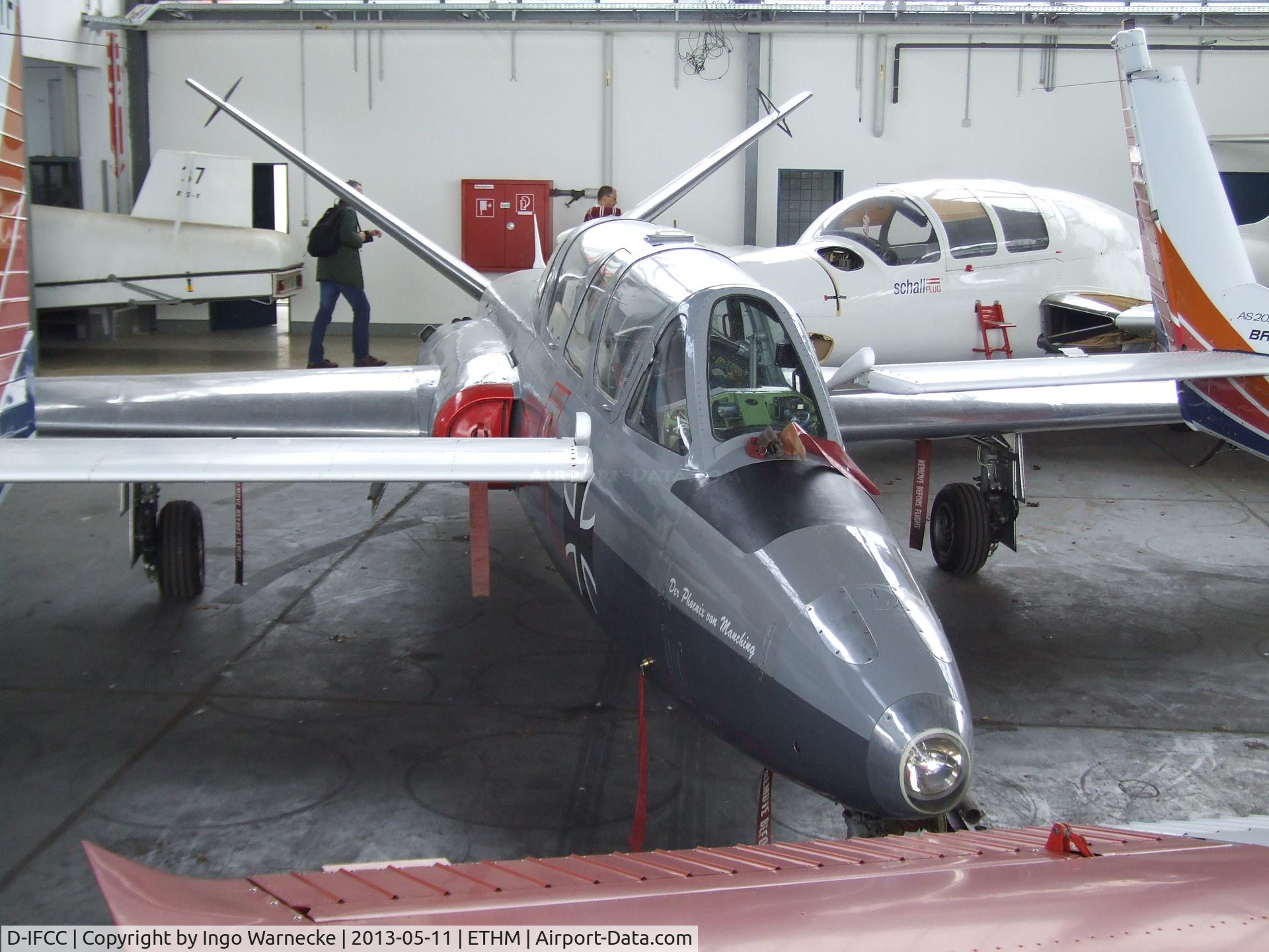 D-IFCC, Fouga CM-170R Magister C/N D79, Fouga CM.170R Magister during an open day at the Fliegendes Museum Mendig (Flying Museum) at former German Army Aviation base, now civilian Mendig airfield