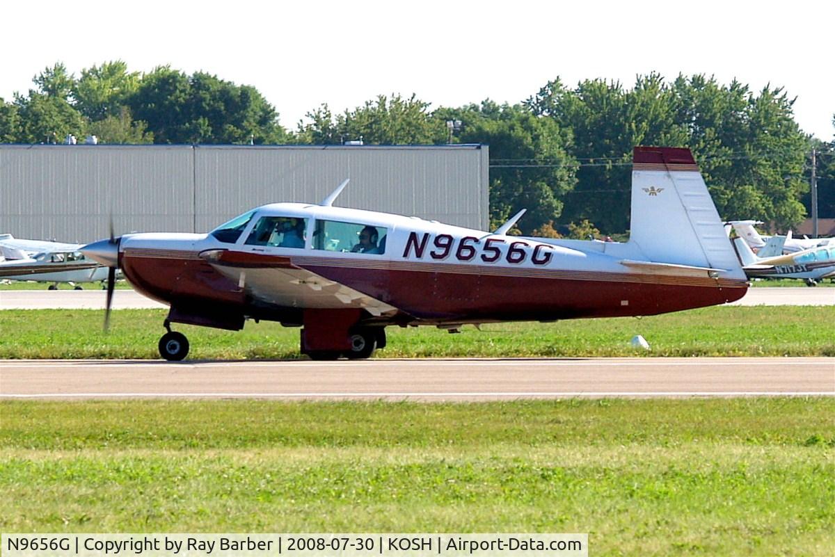 N9656G, Mooney M20J 201 C/N 24-1070, Mooney M.20J Model 201 [24-1070] Oshkosh-Wittman Regional~N 30/07/2008