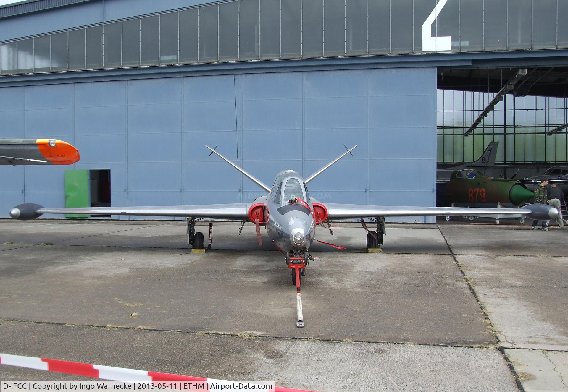 D-IFCC, Fouga CM-170R Magister C/N D79, Fouga CM.170R Magister during an open day at the Fliegendes Museum Mendig (Flying Museum) at former German Army Aviation base, now civilian Mendig airfield