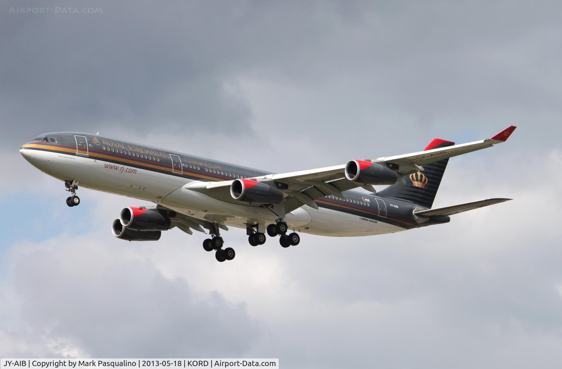JY-AIB, 1994 Airbus A340-211 C/N 043, Airbus A340-200