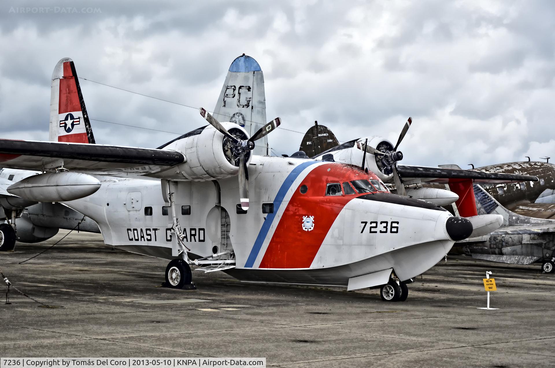 7236, Grumman UF-1G (HU-16B) Albatross C/N G-322, Grumman HU-16E (UF-2G) Albatross 7236 (C/N G-322) (ex 51-7236)

National Naval Aviation Museum
TDelCoro
May 10, 2013