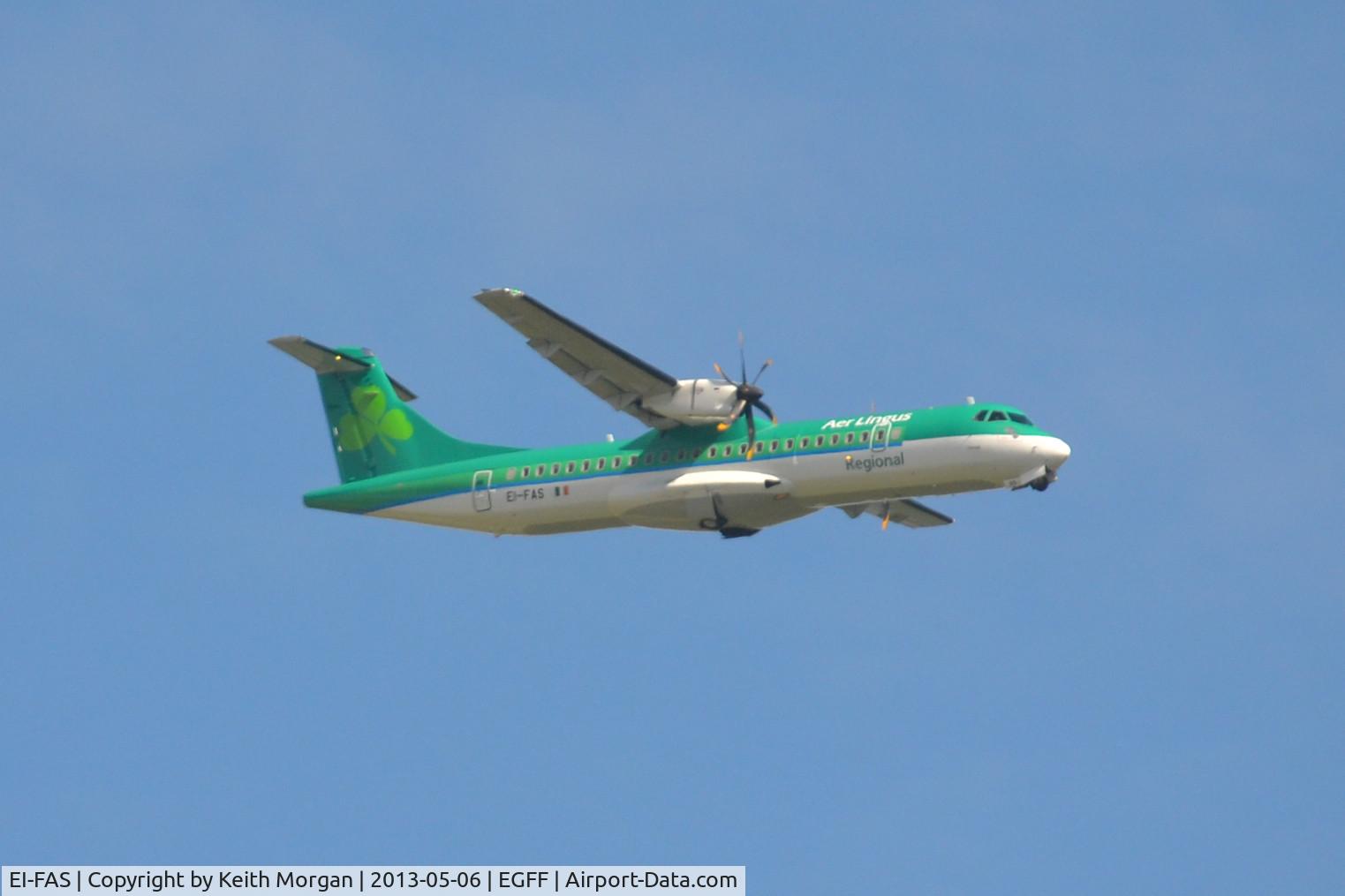 EI-FAS, 2013 ATR 72-600 (72-212A) C/N 1083, EI-FAS taken on first visit to Cardiff Airport