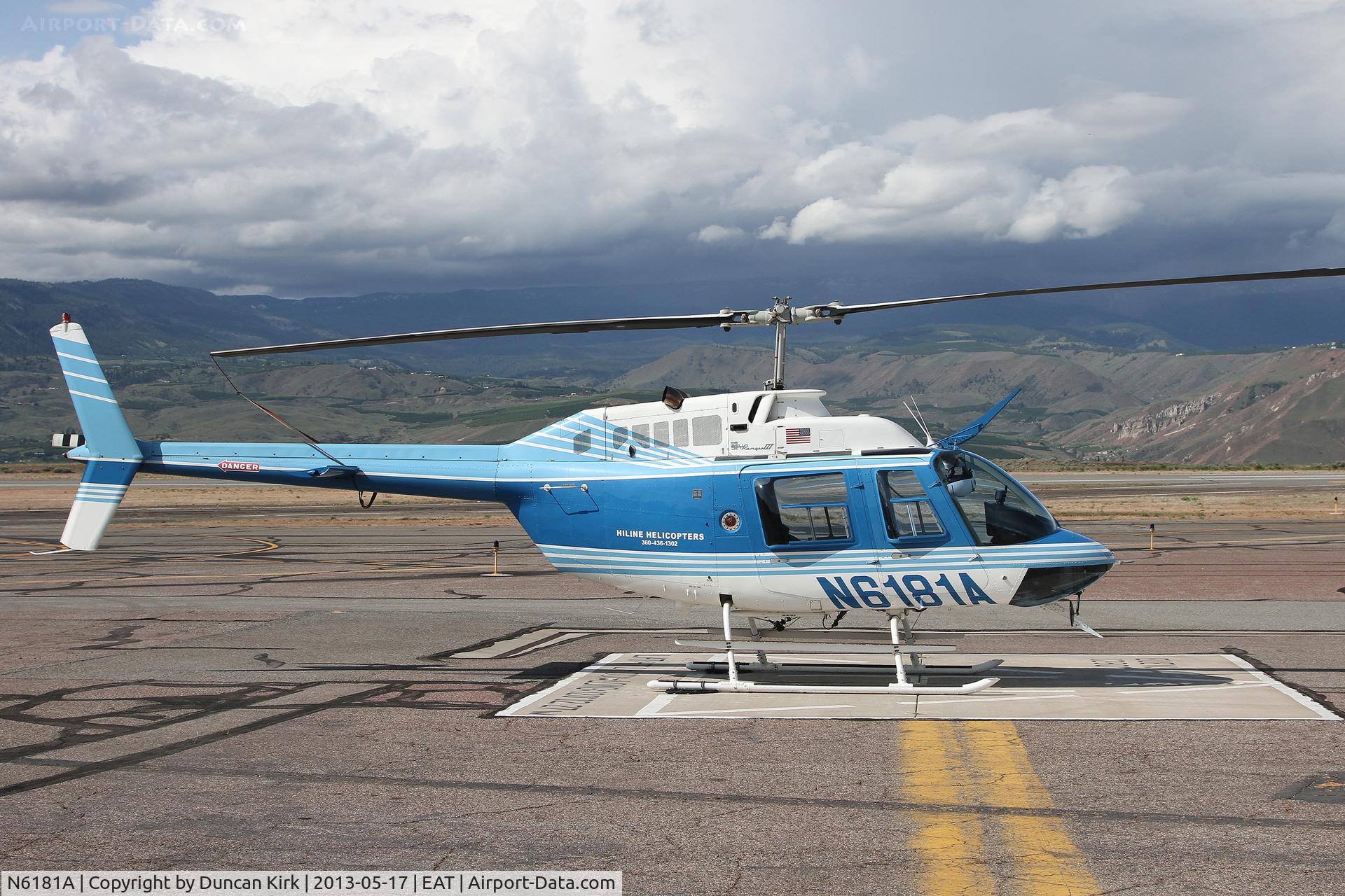 N6181A, 1993 Bell 206B C/N 4277, Ready for fight support duty