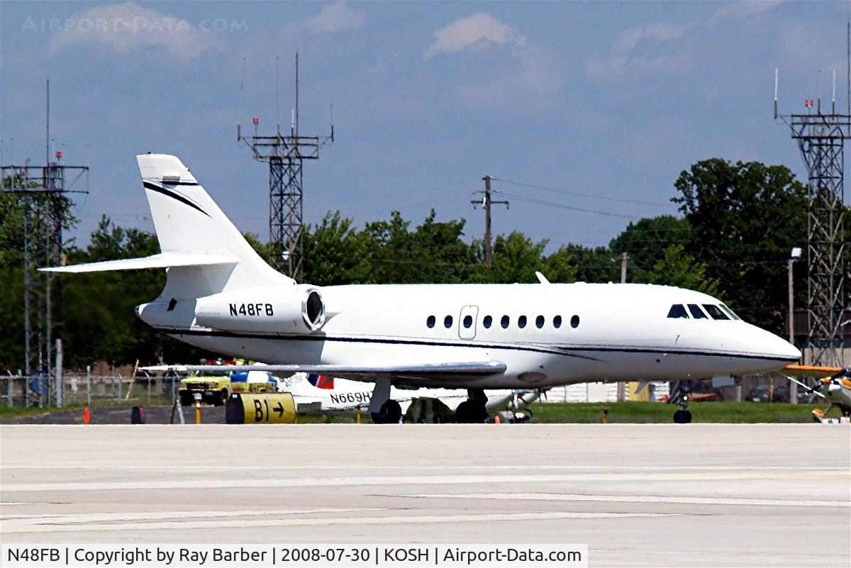 N48FB, 1995 Dassault Falcon 2000 C/N 11, Dassault Falcon 2000 [11] Oshkosh-Wittman Regional~N 30/07/2008