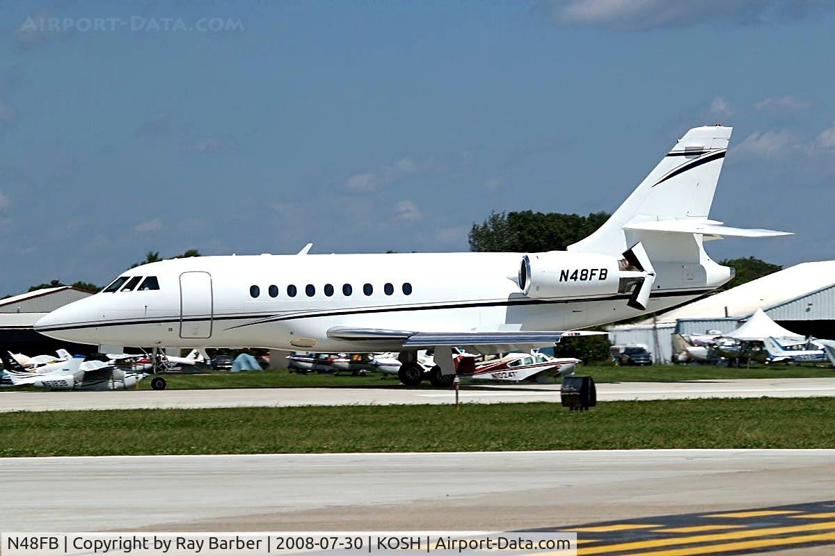 N48FB, 1995 Dassault Falcon 2000 C/N 11, Dassault Falcon 2000 [11] Oshkosh-Wittman Regional~N 30/07/2008