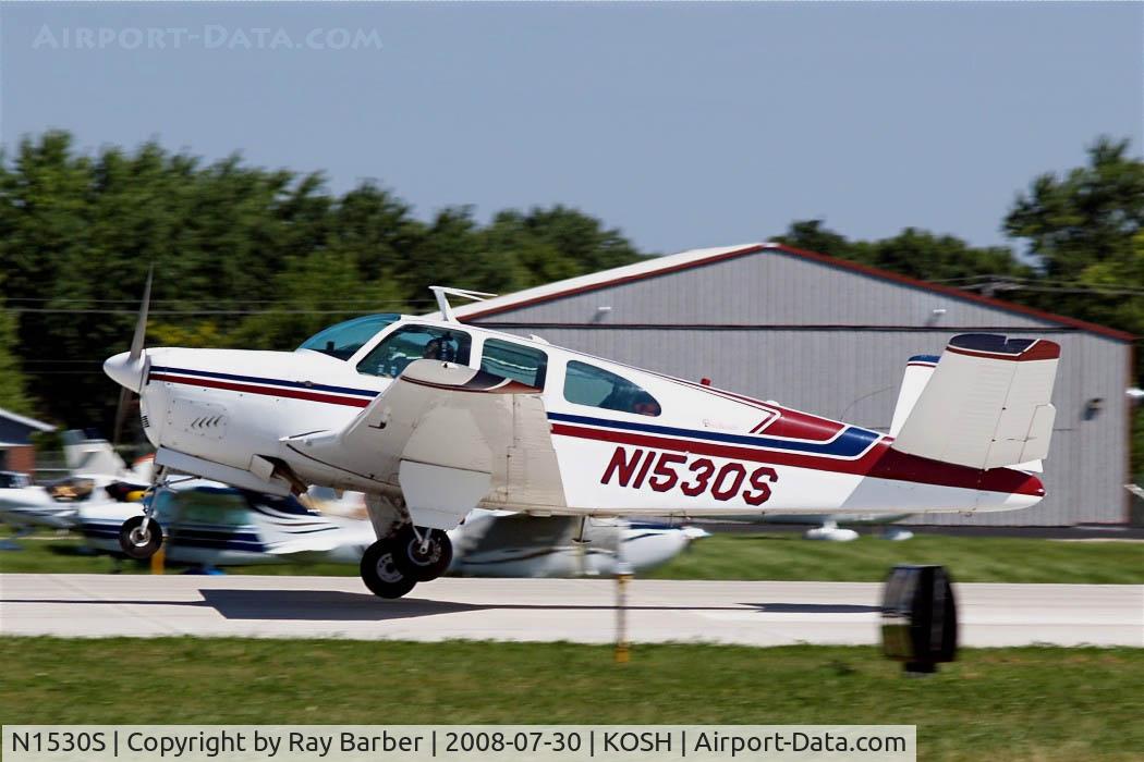 N1530S, 1962 Beech P35 Bonanza C/N D-6973, Beech P35 Bonanza [D-6973] Oshkosh-Wittman Regional~N 30/07/2008
