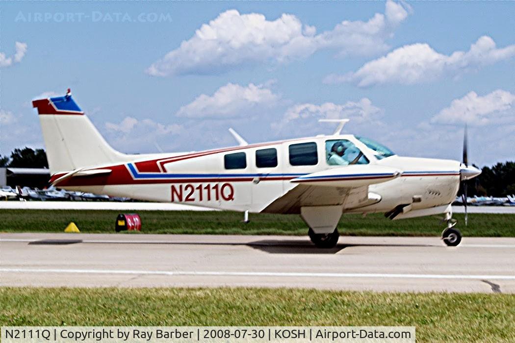 N2111Q, 1969 Beech 36 Bonanza C/N E-135, Beech 36 Bonanza 36 [E-135] Oshkosh-Wittman Regional~N 30/07/2008
