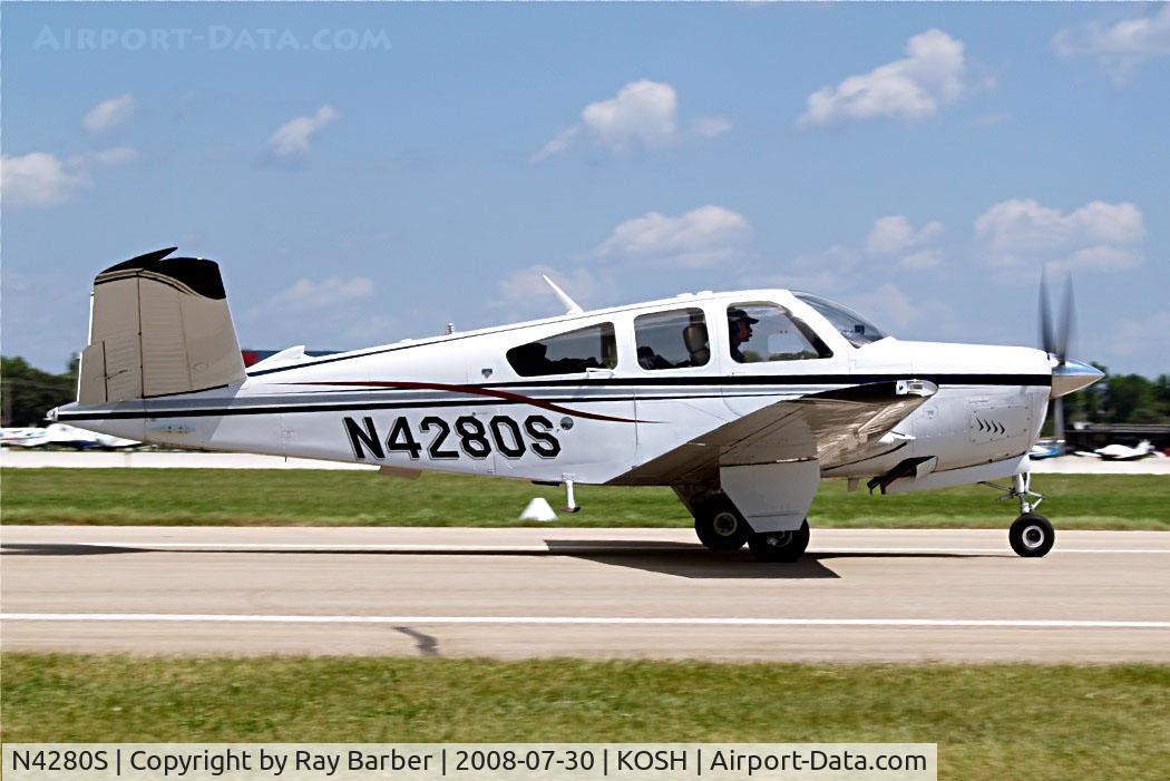 N4280S, 1976 Beech V35B Bonanza C/N D-9969, Beech V35B Bonanza [D-9969] Oshkosh-Wittman Regional~N 30/07/2008