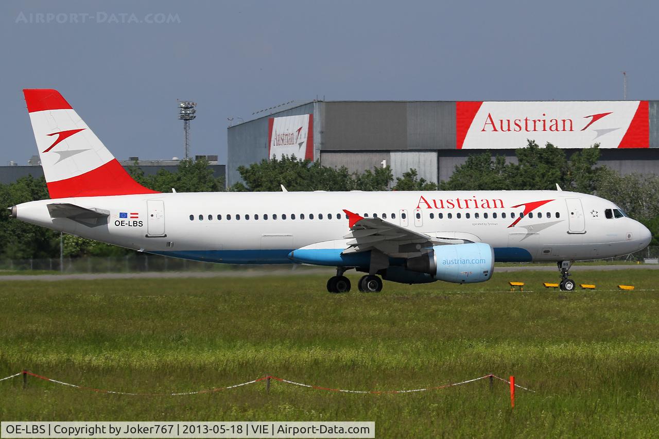 OE-LBS, 2000 Airbus A320-214 C/N 1189, Austrian Airlines