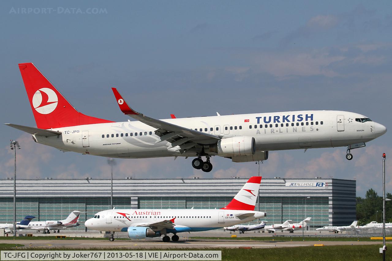 TC-JFG, 1998 Boeing 737-8F2 C/N 29769/102, Turkish Airlines