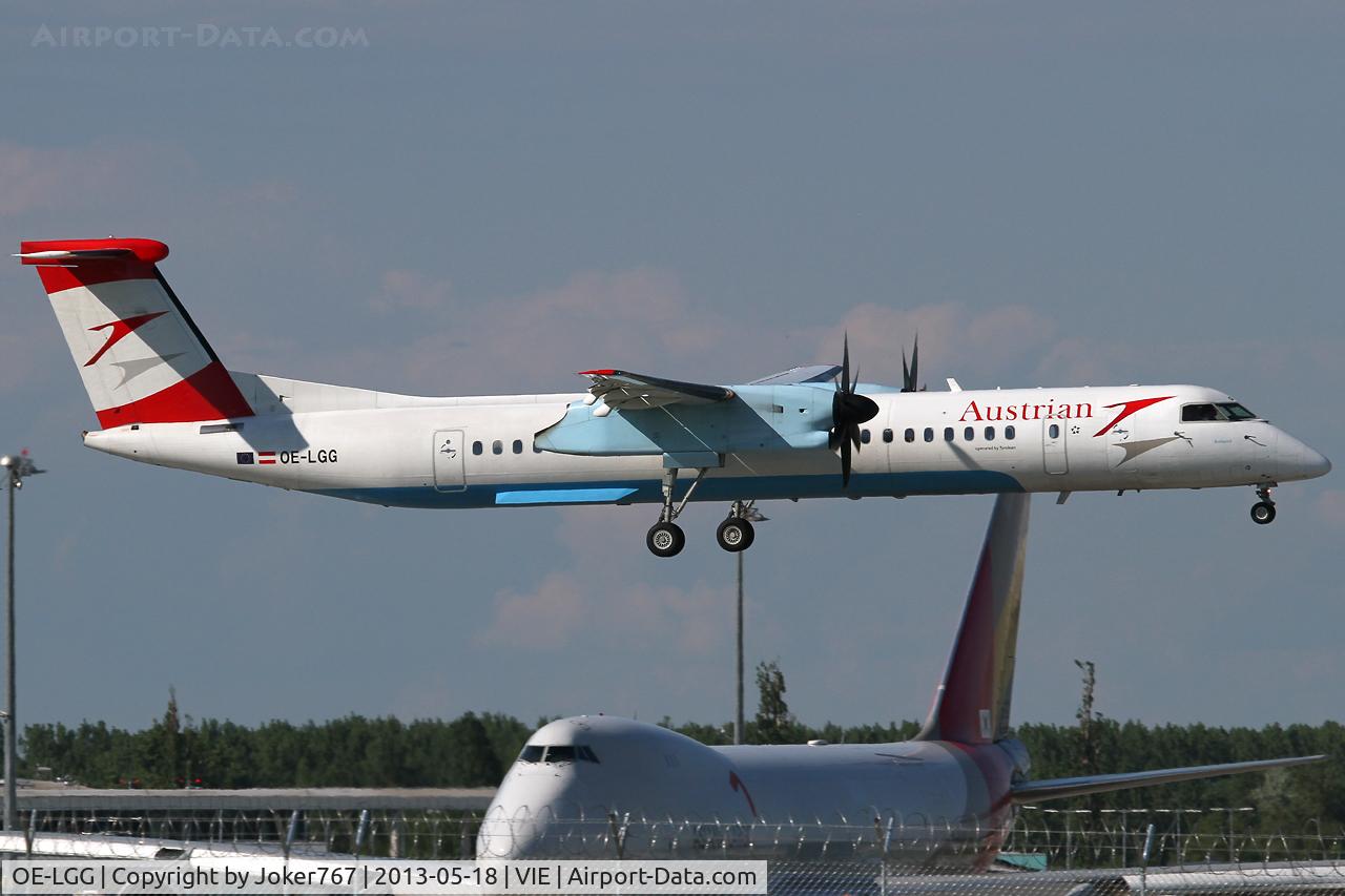 OE-LGG, 2002 De Havilland Canada DHC-8-402Q Dash 8 C/N 4074, Austrian Airlines