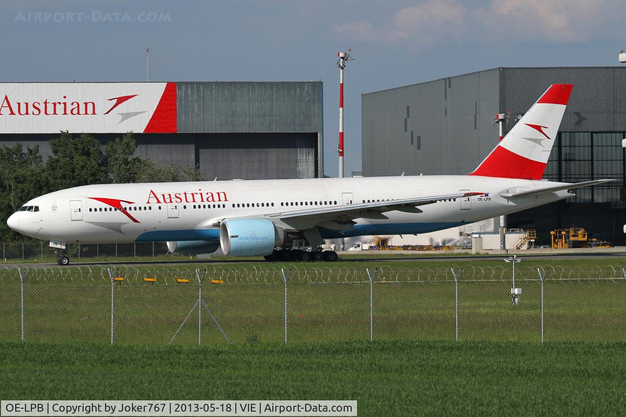 OE-LPB, 1998 Boeing 777-2Z9/ER C/N 28699, Austrian Airlines