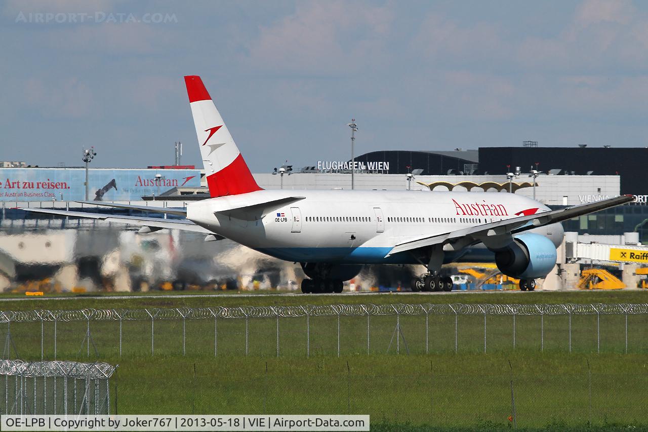 OE-LPB, 1998 Boeing 777-2Z9/ER C/N 28699, Austrian Airlines