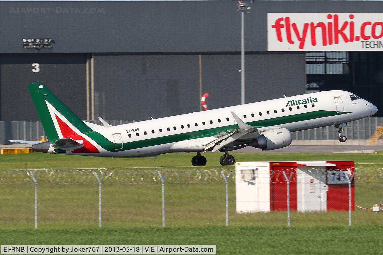 EI-RNB, 2011 Embraer 190LR (ERJ-190-100LR) C/N 19000479, Alitalia